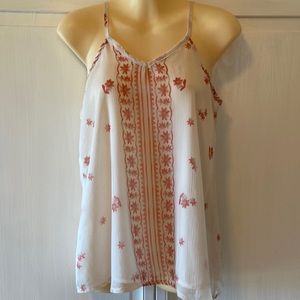 Penelope Project Boho Spaghetti Strap Blouse Sz XS